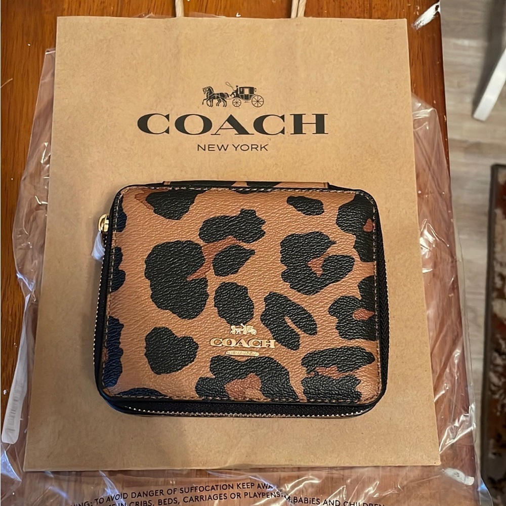 Coach jewelry box